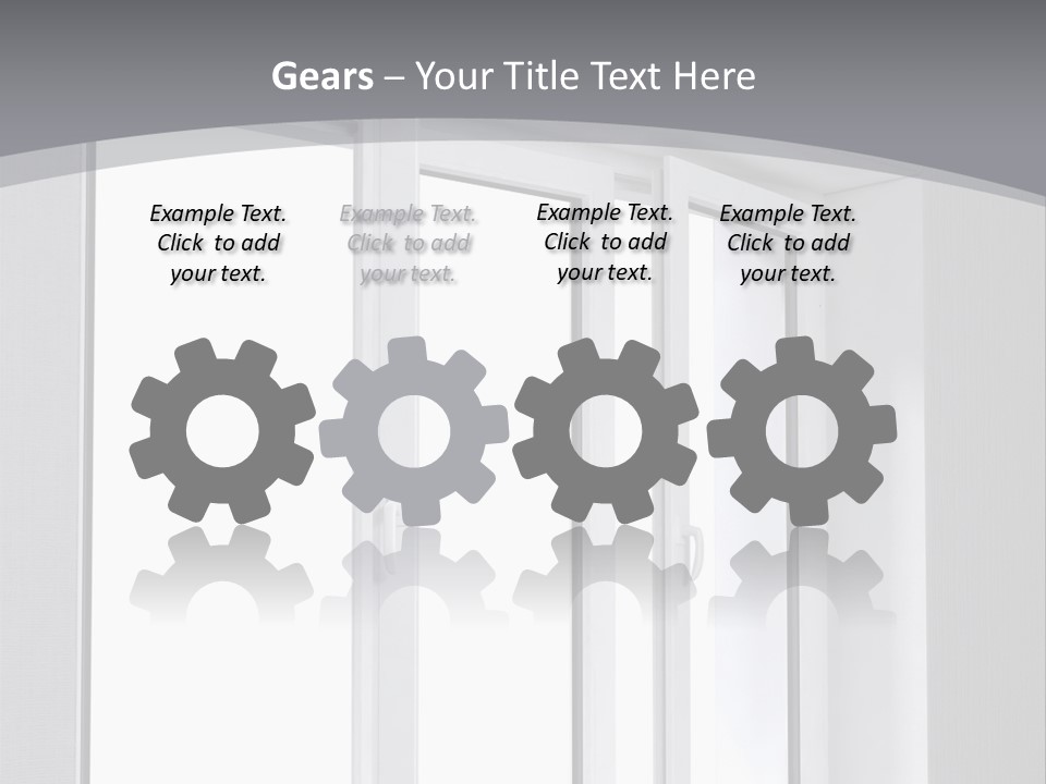 Naked Illustration View PowerPoint Template