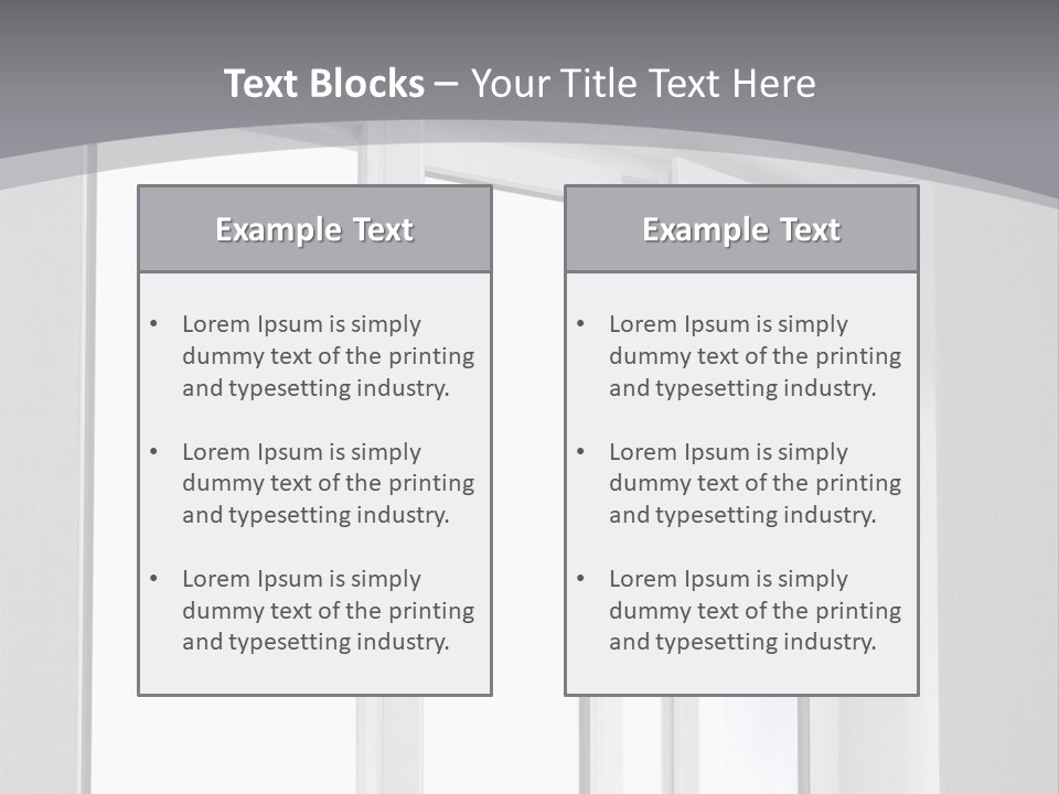 Naked Illustration View PowerPoint Template