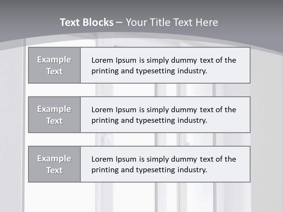 Naked Illustration View PowerPoint Template