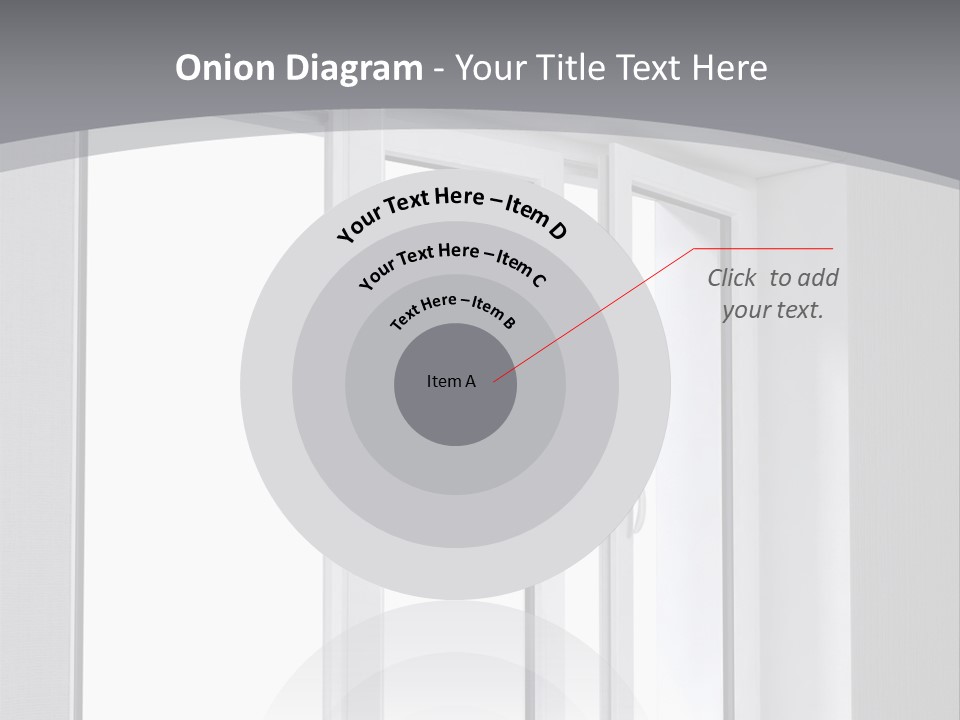 Naked Illustration View PowerPoint Template