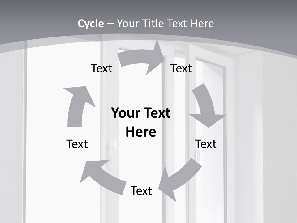 Naked Illustration View PowerPoint Template