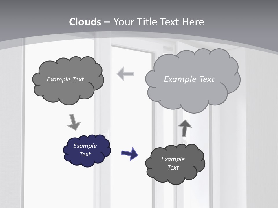 Naked Illustration View PowerPoint Template