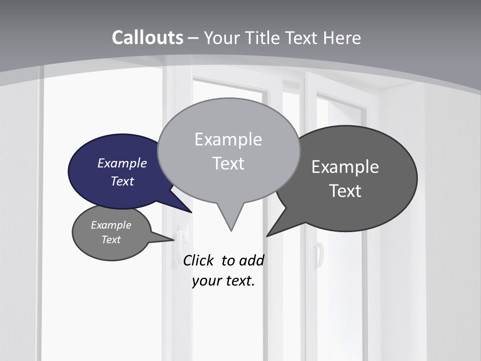 Naked Illustration View PowerPoint Template