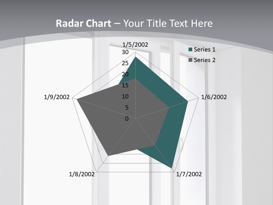 Naked Illustration View PowerPoint Template