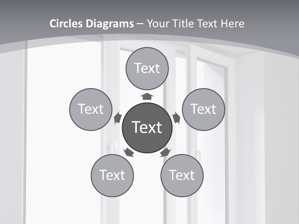 Naked Illustration View PowerPoint Template