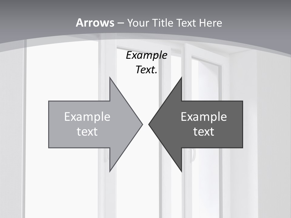 Naked Illustration View PowerPoint Template