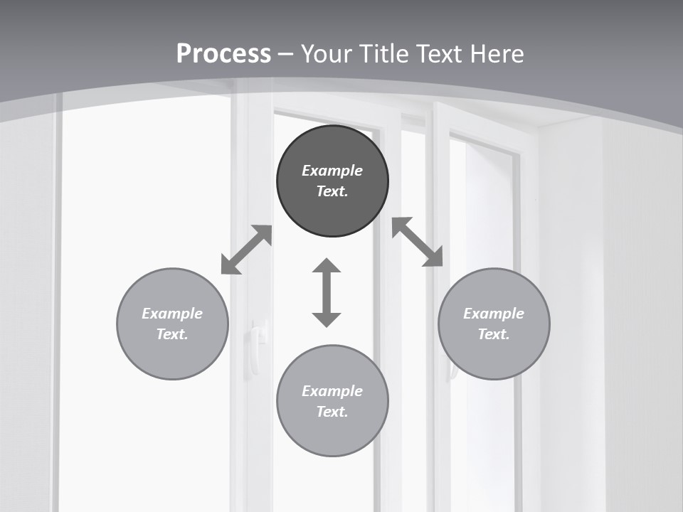 Naked Illustration View PowerPoint Template