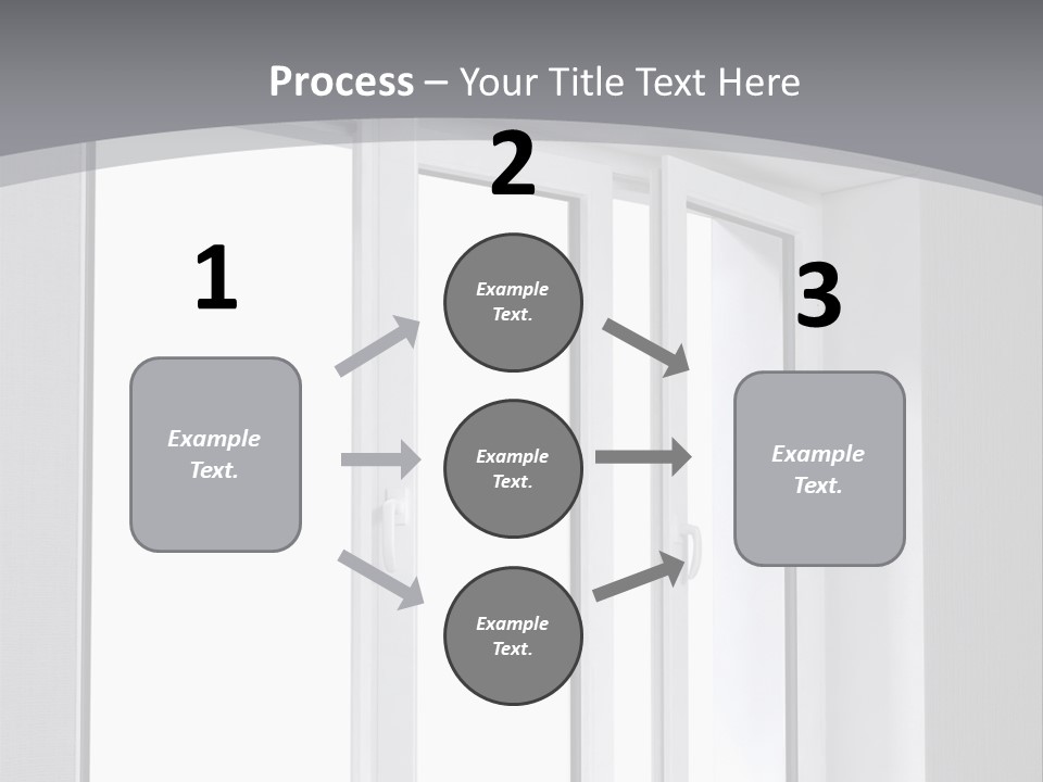 Naked Illustration View PowerPoint Template