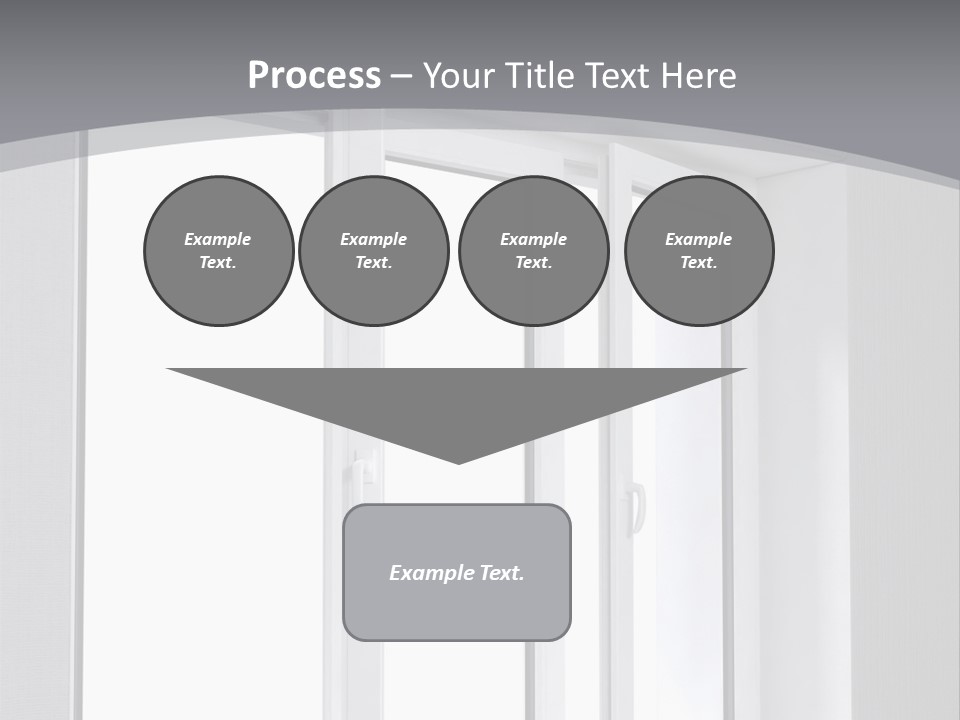 Naked Illustration View PowerPoint Template