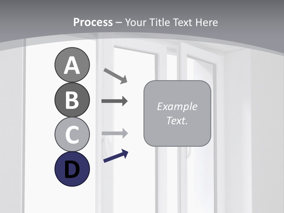 Naked Illustration View PowerPoint Template