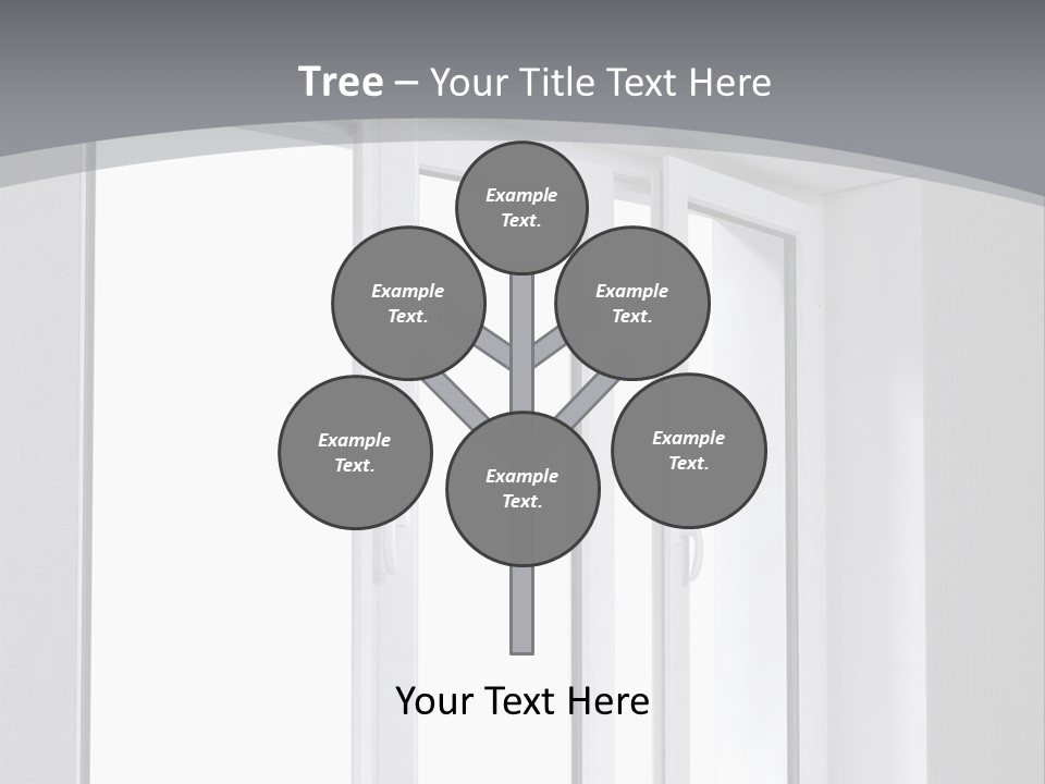 Naked Illustration View PowerPoint Template