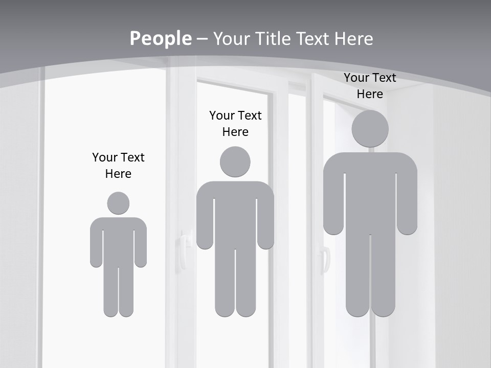 Naked Illustration View PowerPoint Template