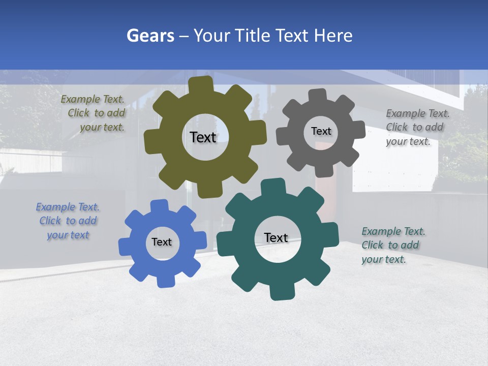 Male Vector Model PowerPoint Template