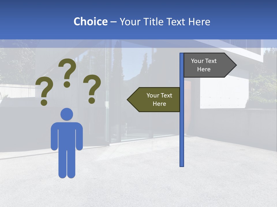 Male Vector Model PowerPoint Template