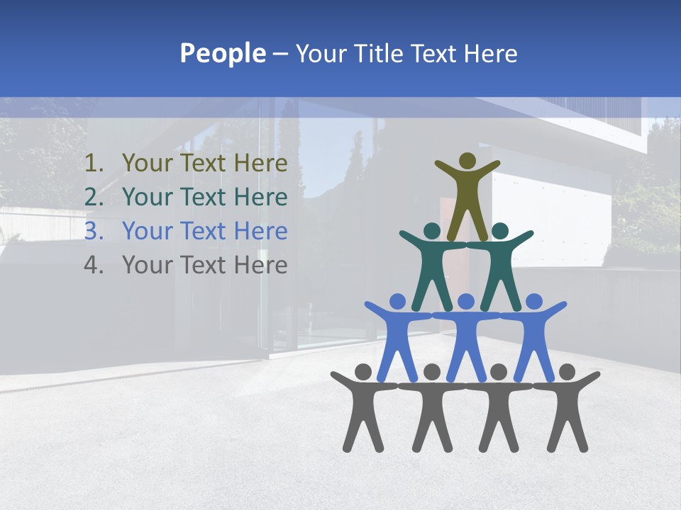 Male Vector Model PowerPoint Template