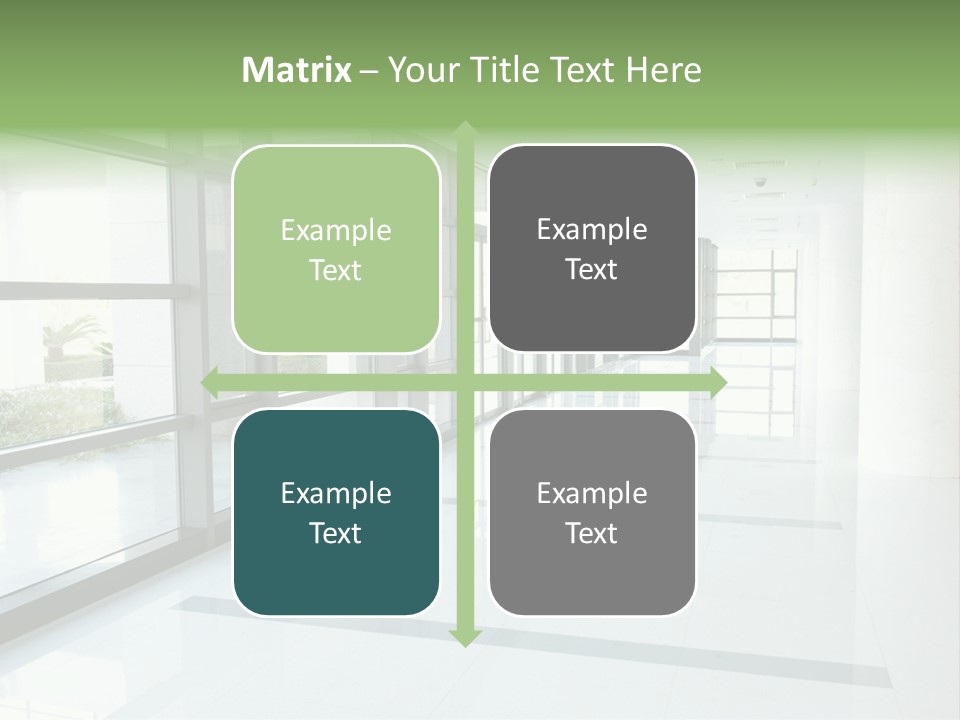 Arm Isolated Posture PowerPoint Template