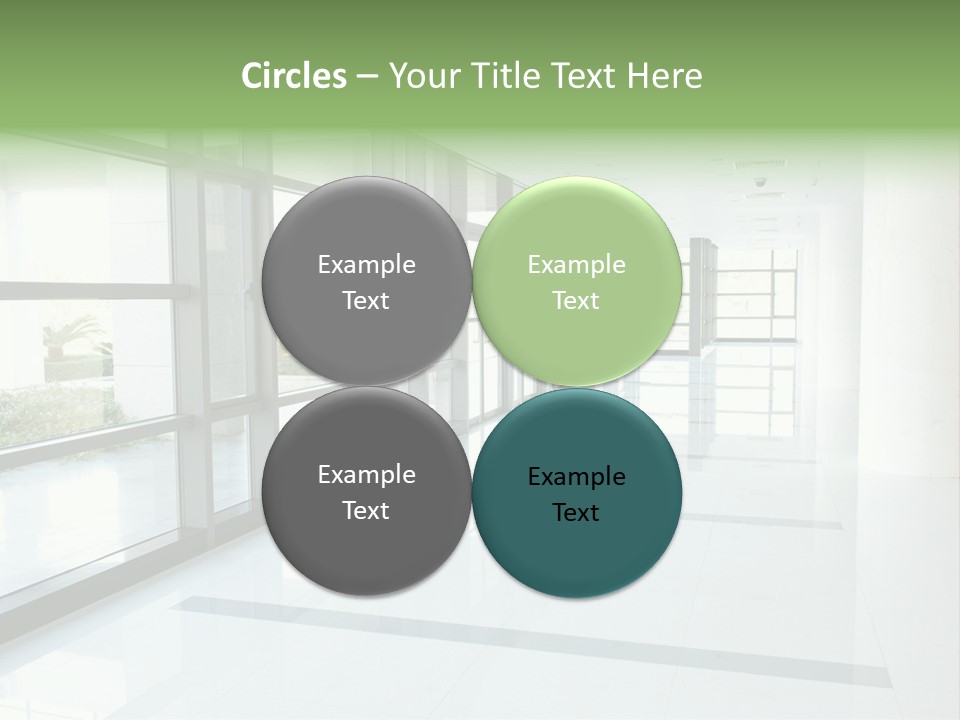 Arm Isolated Posture PowerPoint Template