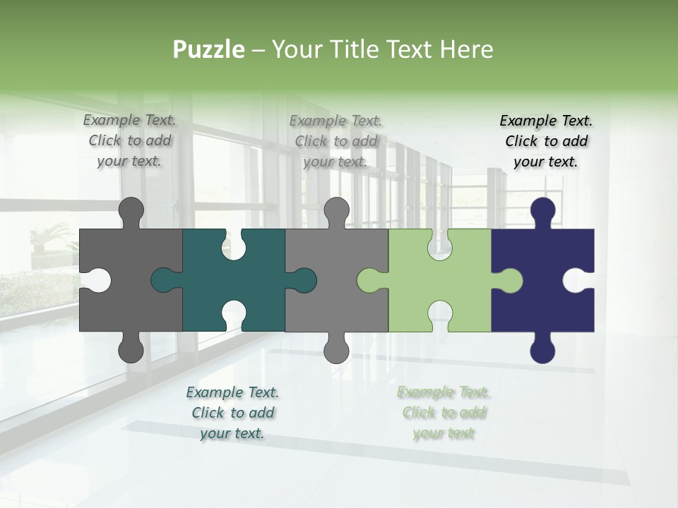 Arm Isolated Posture PowerPoint Template