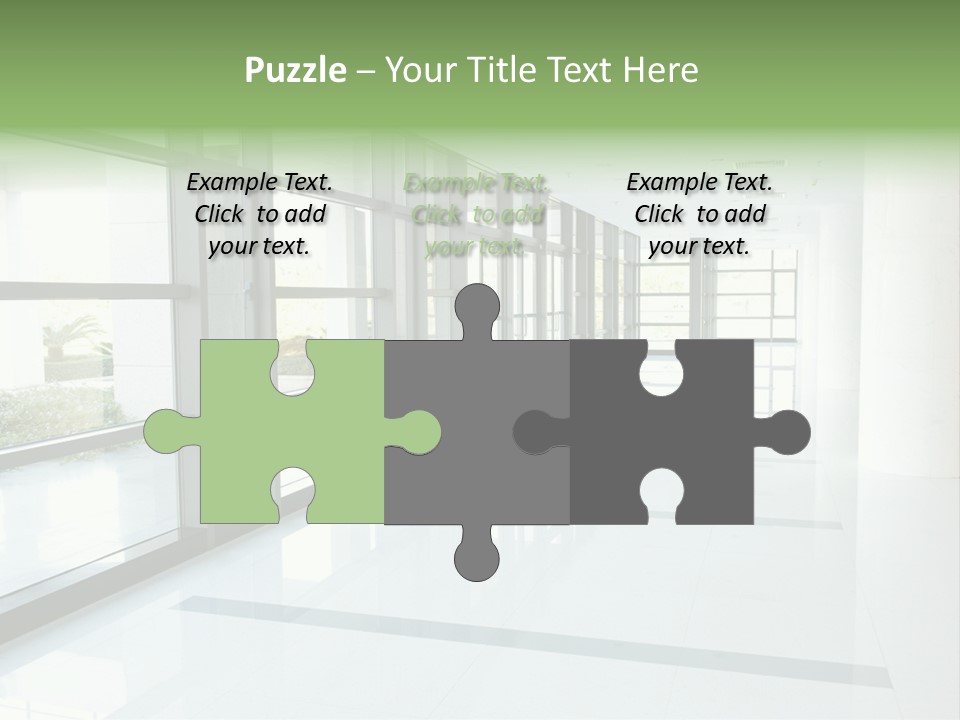 Arm Isolated Posture PowerPoint Template