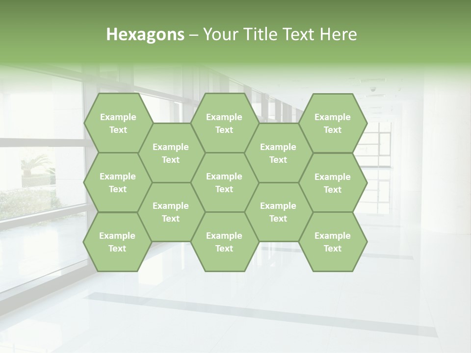 Arm Isolated Posture PowerPoint Template