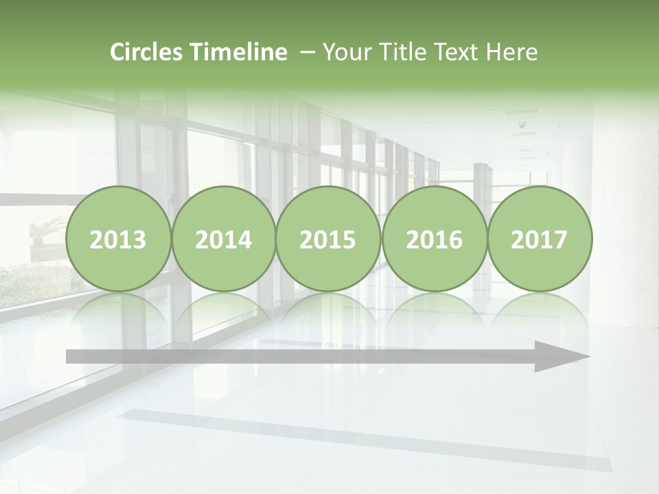 Arm Isolated Posture PowerPoint Template