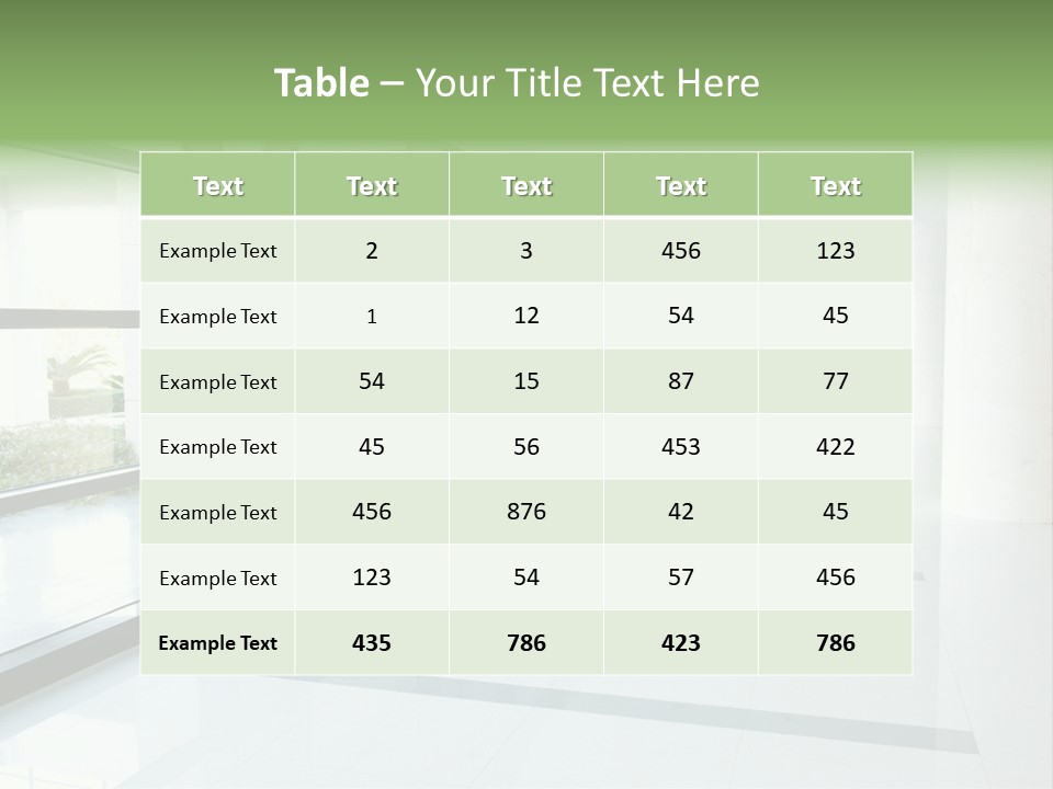 Arm Isolated Posture PowerPoint Template