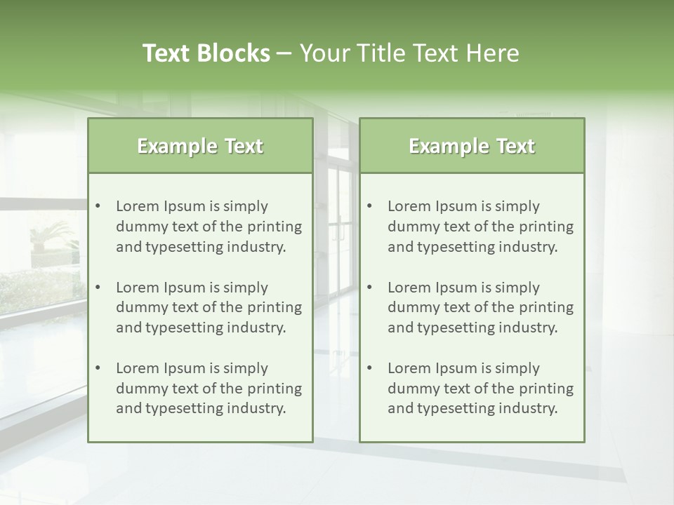 Arm Isolated Posture PowerPoint Template