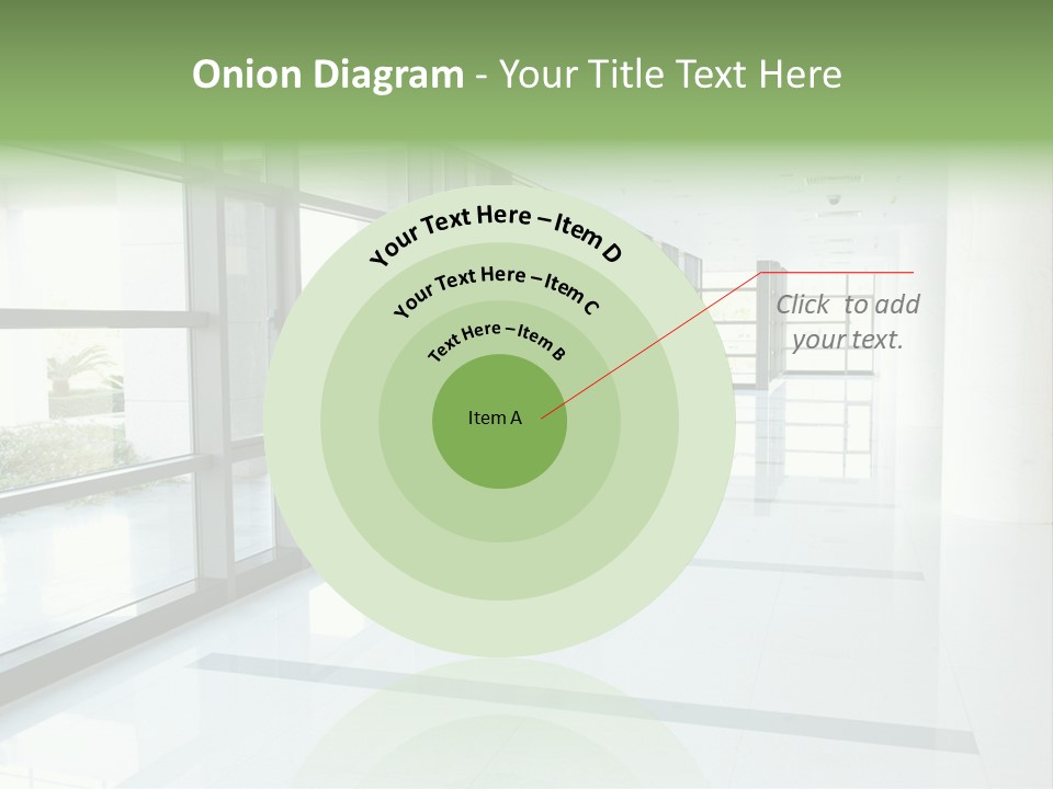 Arm Isolated Posture PowerPoint Template