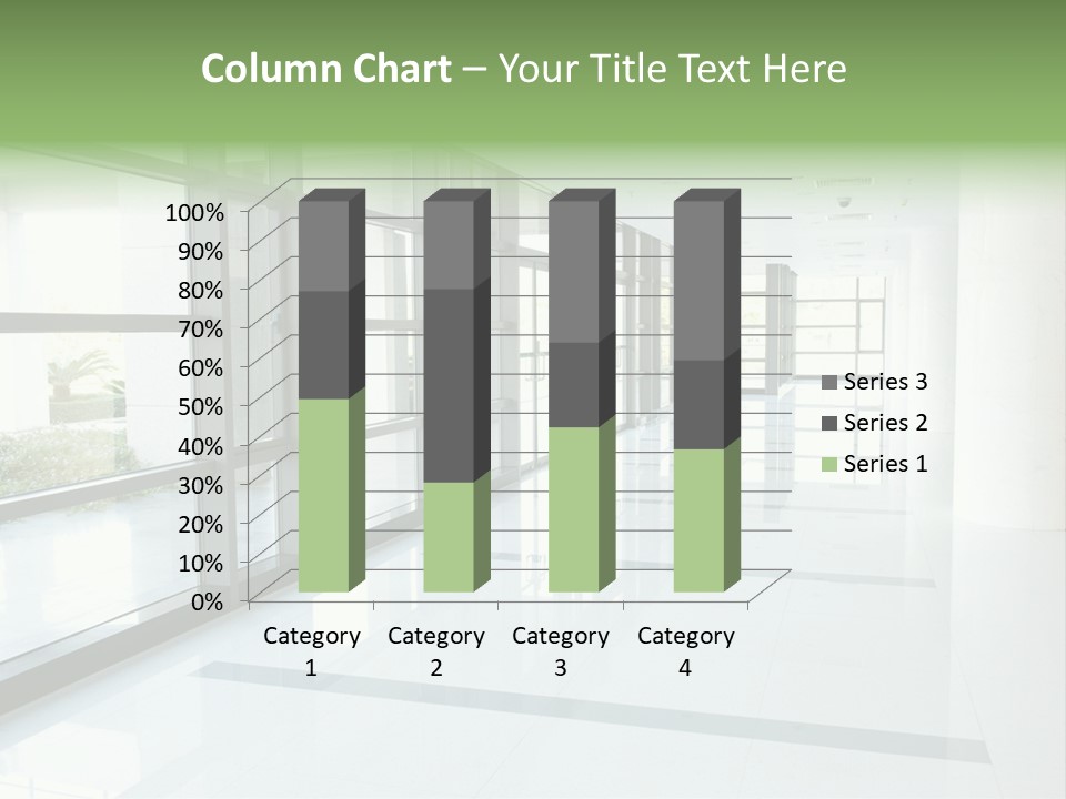 Arm Isolated Posture PowerPoint Template