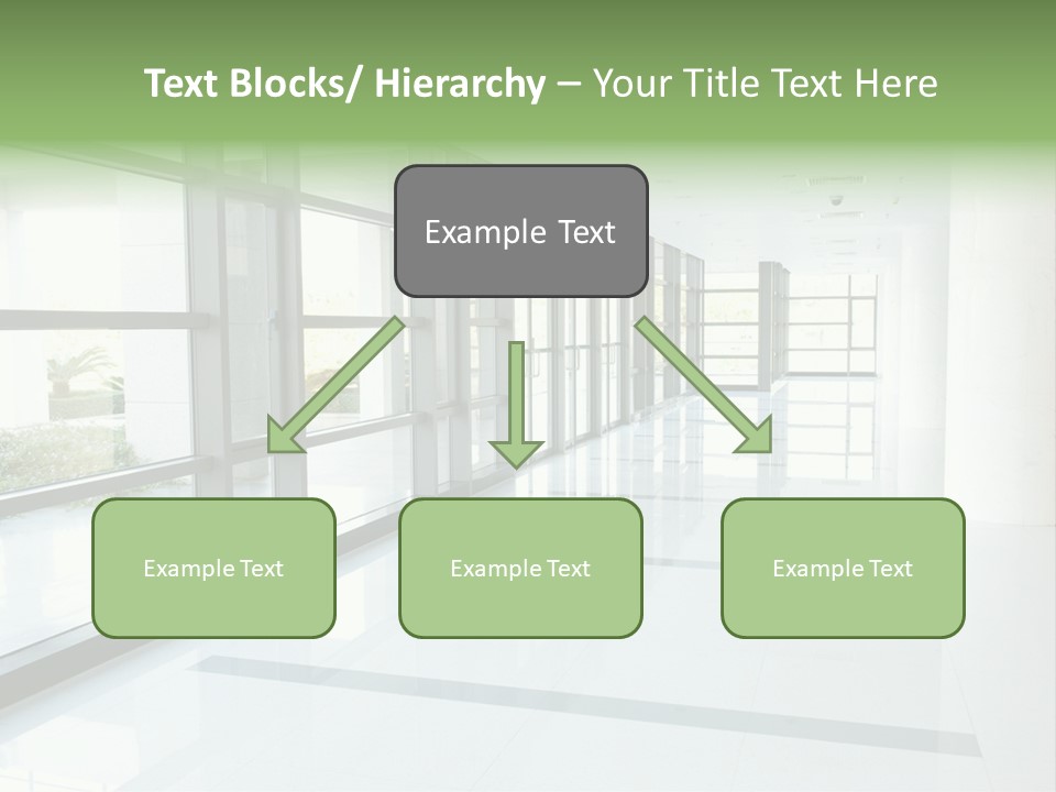 Arm Isolated Posture PowerPoint Template