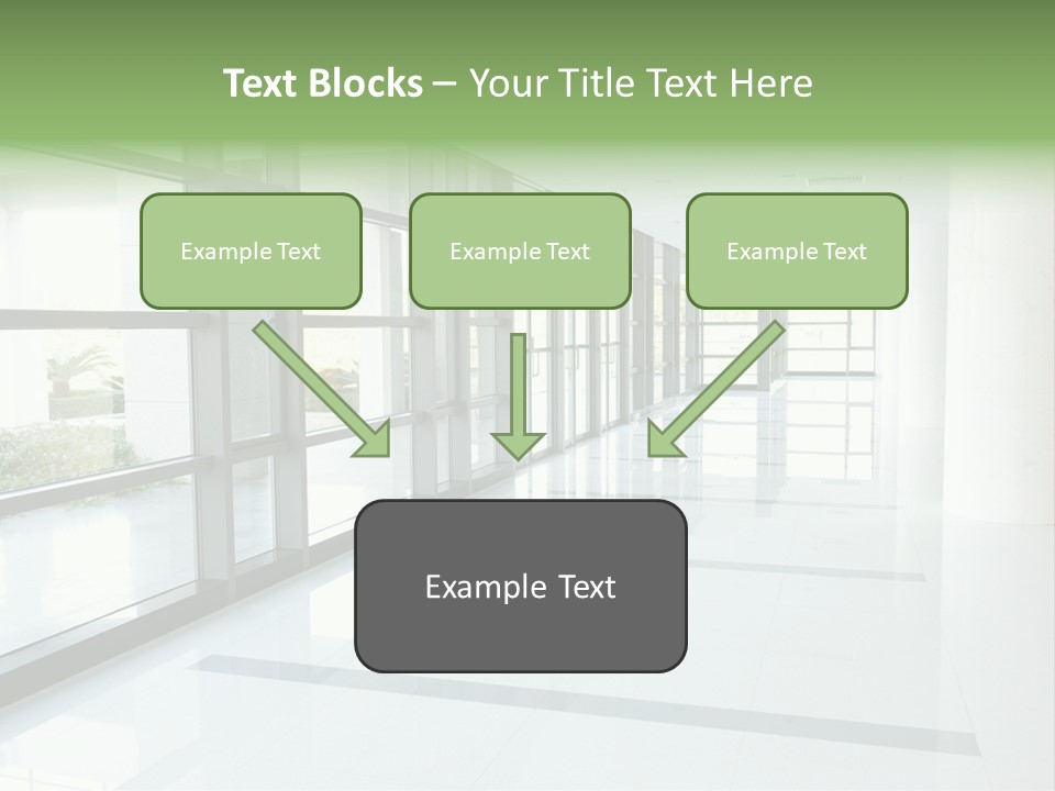 Arm Isolated Posture PowerPoint Template