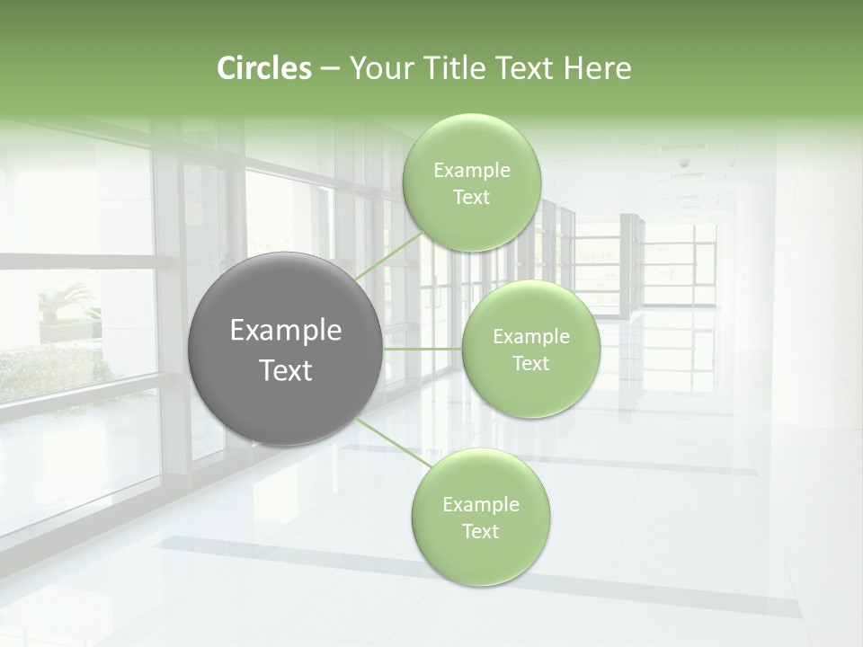 Arm Isolated Posture PowerPoint Template