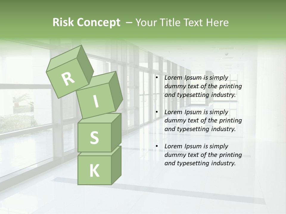 Arm Isolated Posture PowerPoint Template