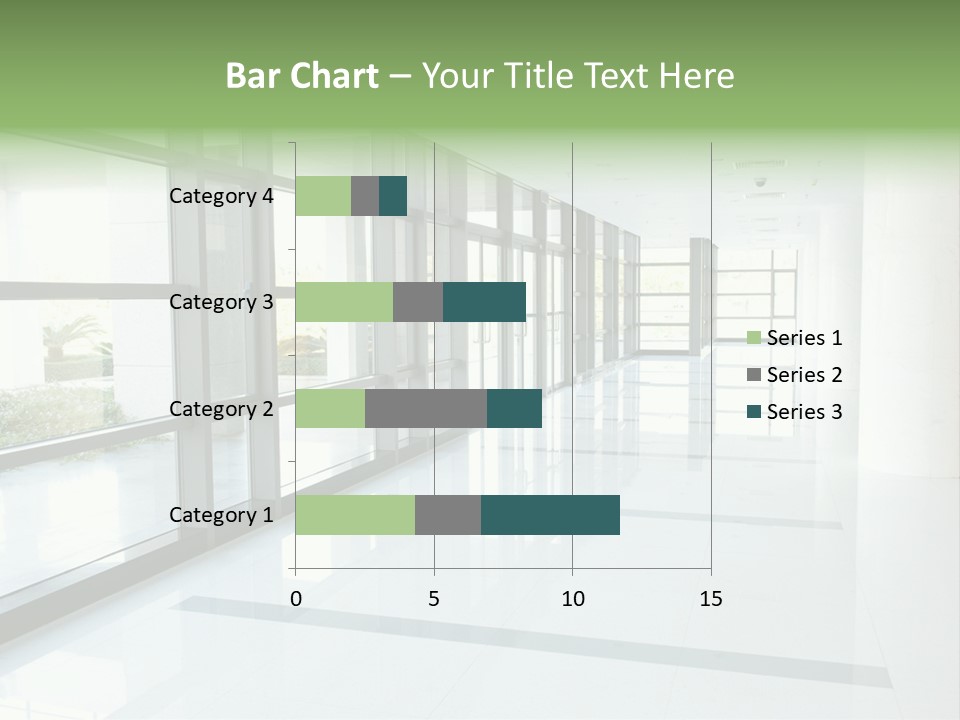 Arm Isolated Posture PowerPoint Template