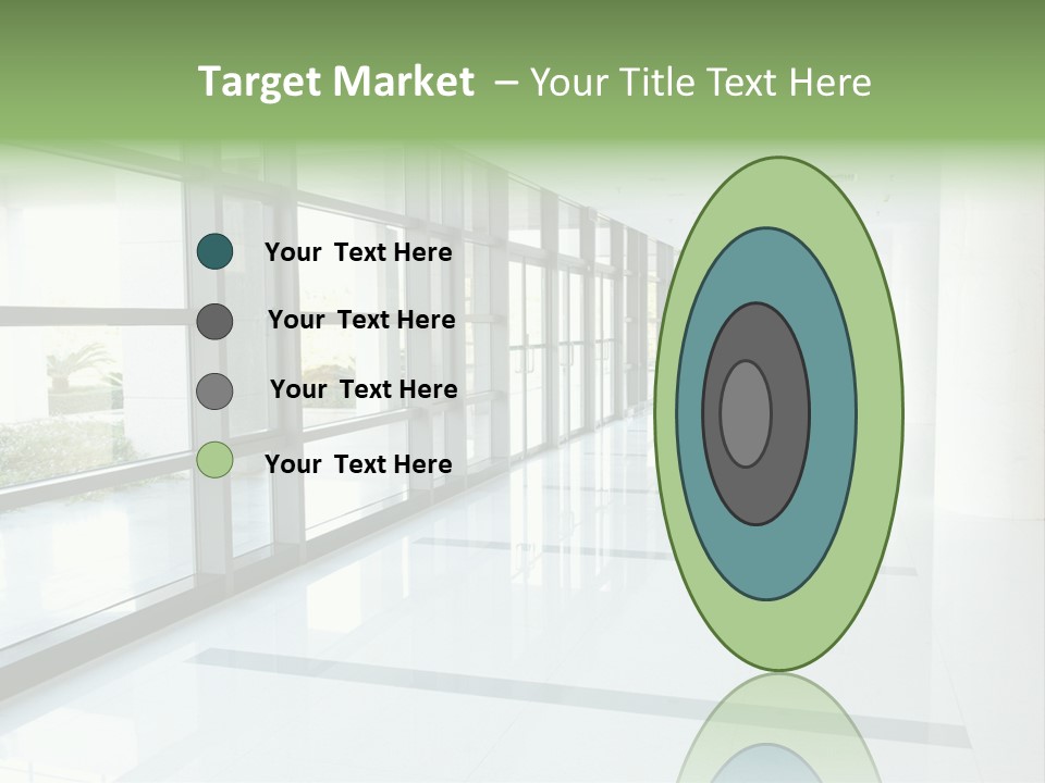 Arm Isolated Posture PowerPoint Template