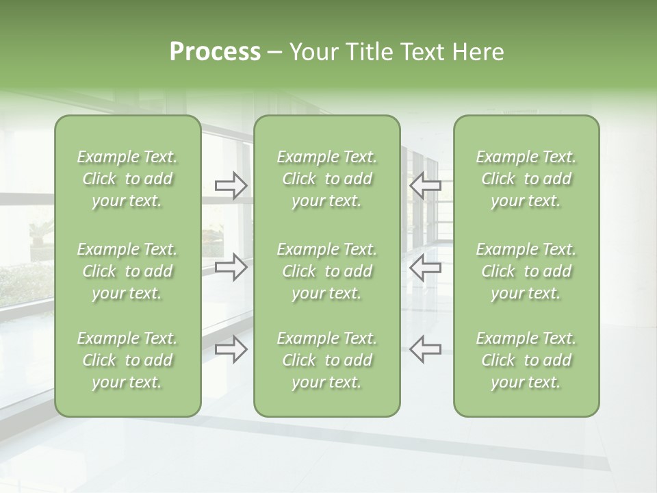 Arm Isolated Posture PowerPoint Template
