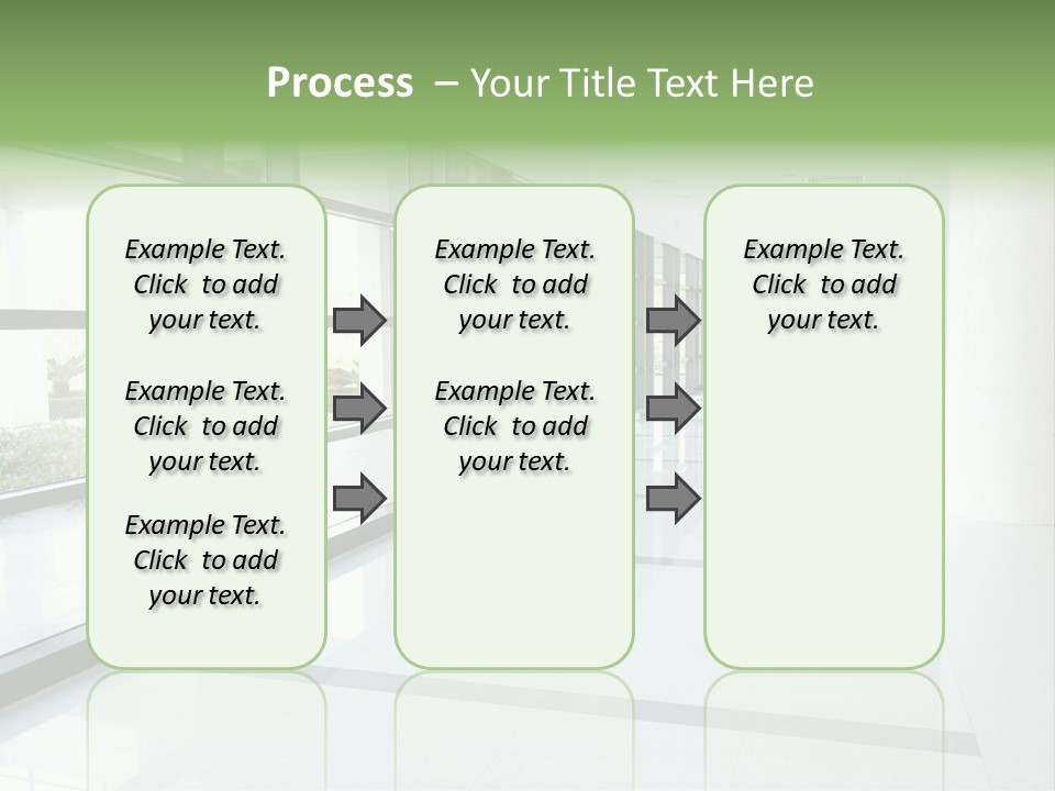 Arm Isolated Posture PowerPoint Template