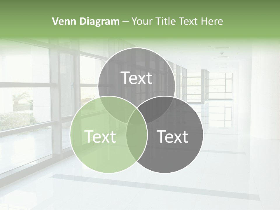 Arm Isolated Posture PowerPoint Template