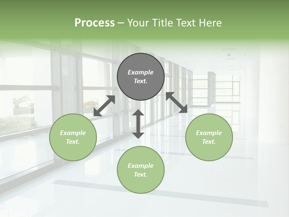 Arm Isolated Posture PowerPoint Template