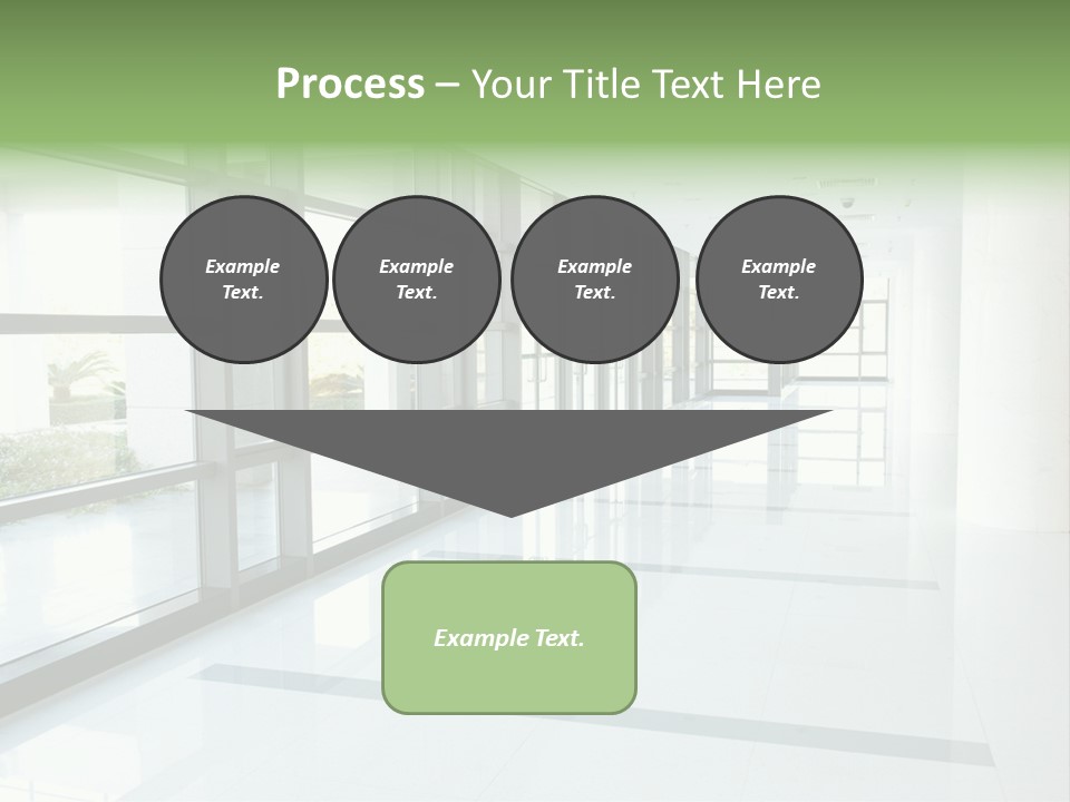 Arm Isolated Posture PowerPoint Template