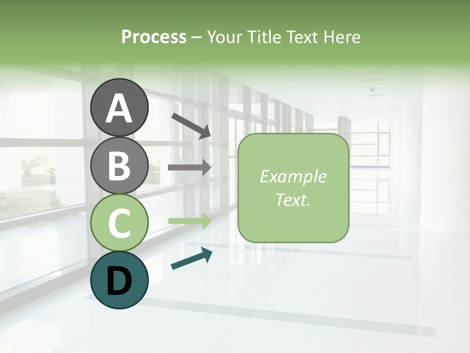 Arm Isolated Posture PowerPoint Template