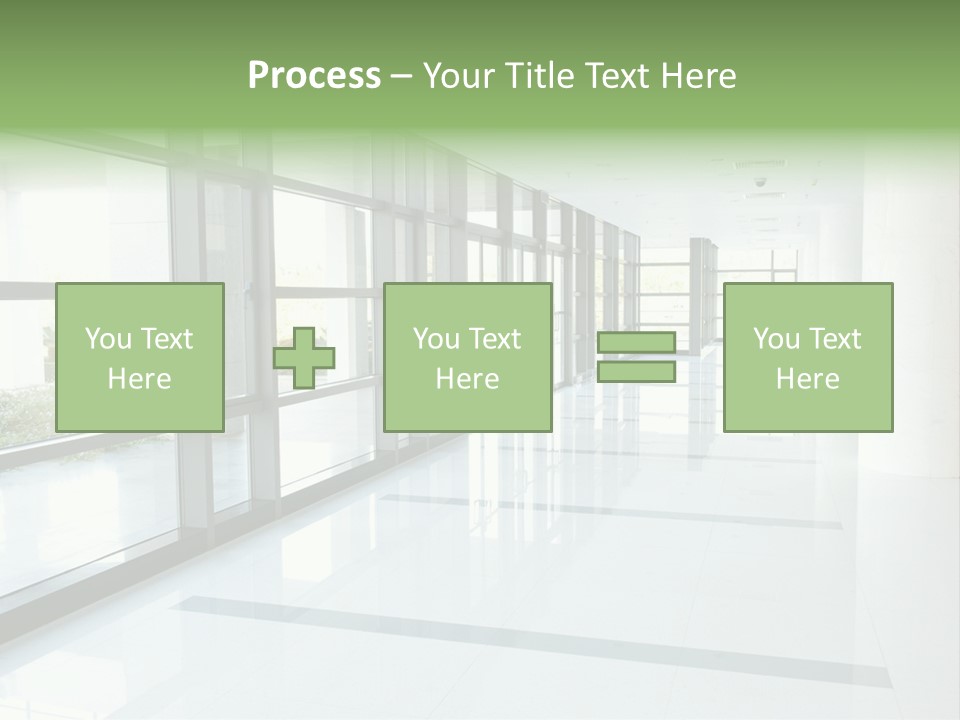Arm Isolated Posture PowerPoint Template