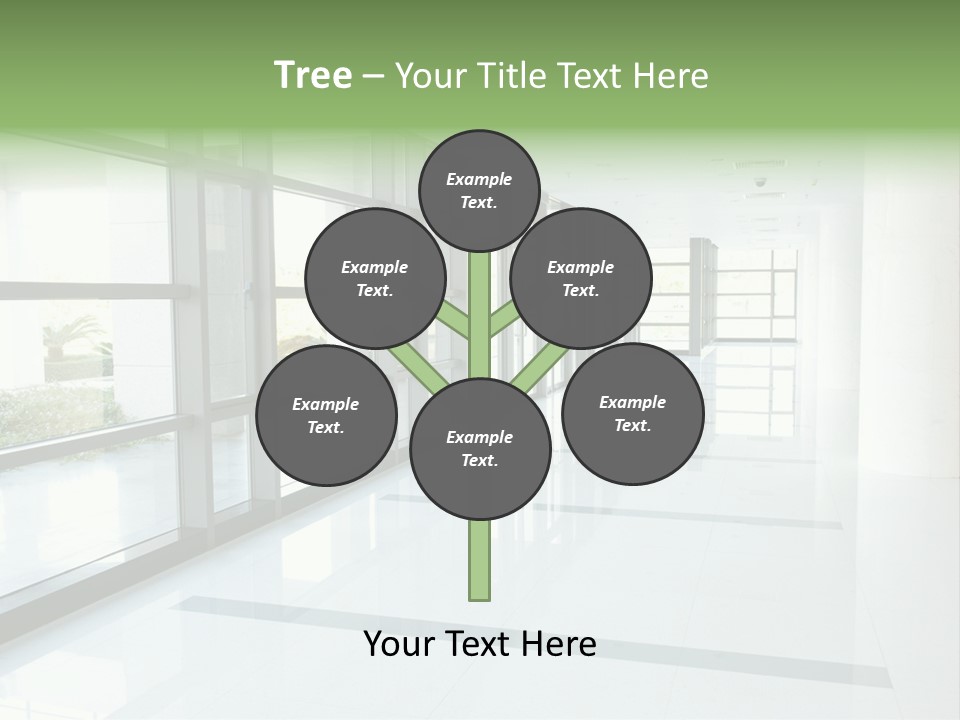 Arm Isolated Posture PowerPoint Template