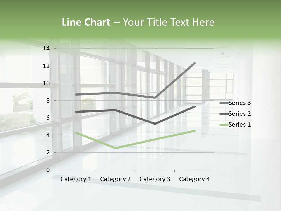 Arm Isolated Posture PowerPoint Template