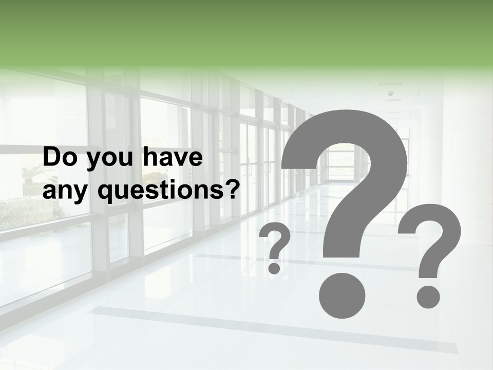 Arm Isolated Posture PowerPoint Template