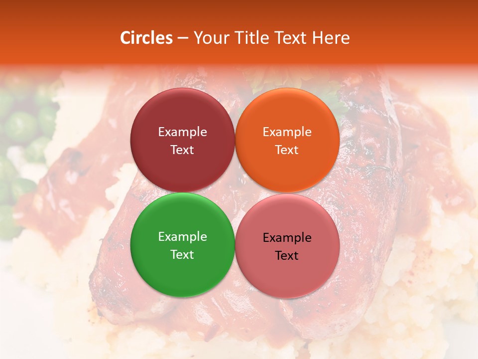 Silhouette Anatomy Head PowerPoint Template