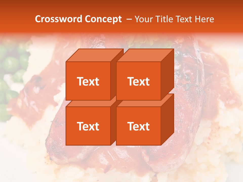 Silhouette Anatomy Head PowerPoint Template