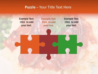 Silhouette Anatomy Head PowerPoint Template