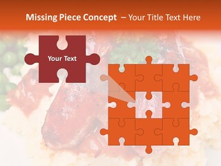 Silhouette Anatomy Head PowerPoint Template