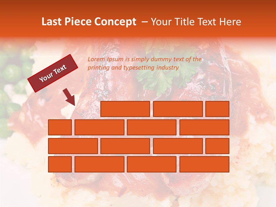 Silhouette Anatomy Head PowerPoint Template